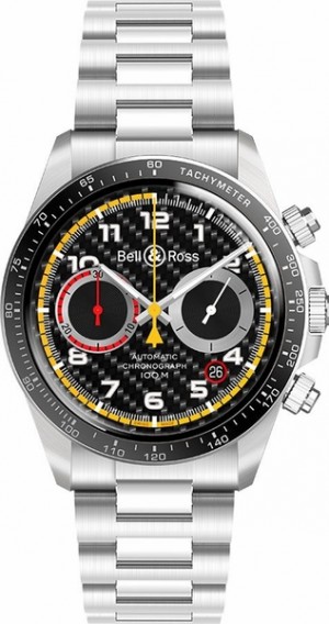 Bell & Ross Vintage Orologio da uomo in edizione limitata BRV294-RS18/SST