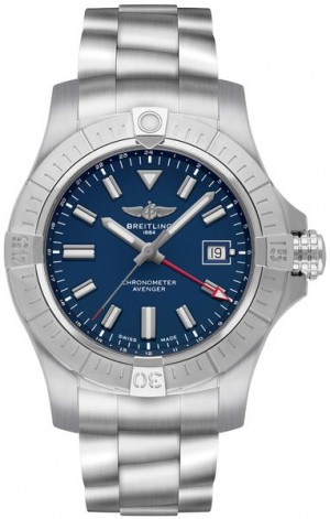 Breitling Avenger Automatic GMT 45 Orologio da uomo A32395101C1A1