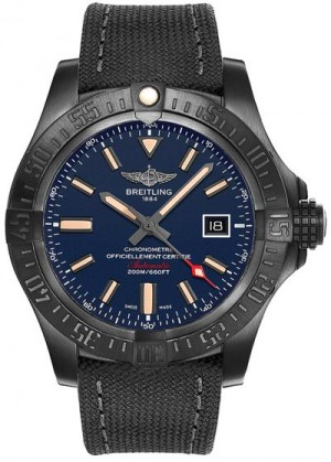 Breitling Avenger Blackbird Blue Dial Orologio da uomo in edizione limitata V173104A/CA23-100W