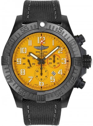 Breitling Avenger Hurricane Yellow Dial Orologio da uomo XB0170E4/I533-100W