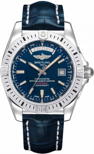 Orologio Breitling Galactic 44 Blue Dial 44mm Orologio da uomo A45320B9/C902-731P
