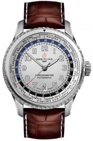 Breitling Aviator 8 B35 Automatic Unitime 43 Orologio da uomo AB3521U01G1P1