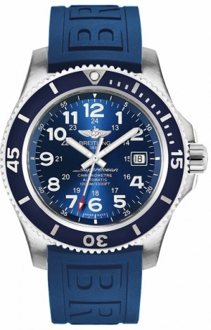 Orologio Breitling Superocean II 44 Blue Dial Orologio da uomo con quadrante blu A17392D81C1S1
