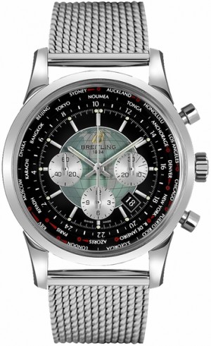 Cronografo Breitling Transocean Unitime AB0510U4/BB62-152A