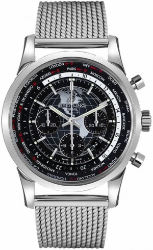 Cronografo Breitling Transocean Unitime AB0510U4/BE84-152A