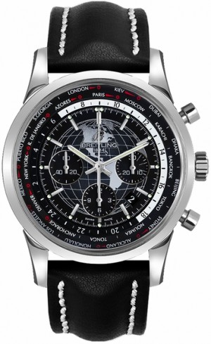 Breitling Transocean Chronograph Unitime Orologio da uomo AB0510U4/BE84-442X
