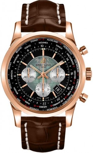 Breitling Transocean Chronograph Unitime Orologio da uomo RB0510U4/BBB63-757P