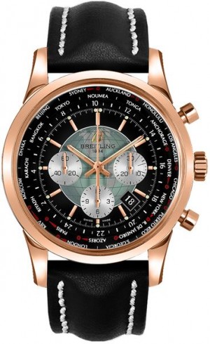 Breitling Transocean Unitime 46mn Orologio da uomo RB0510U4/BBB63-442X