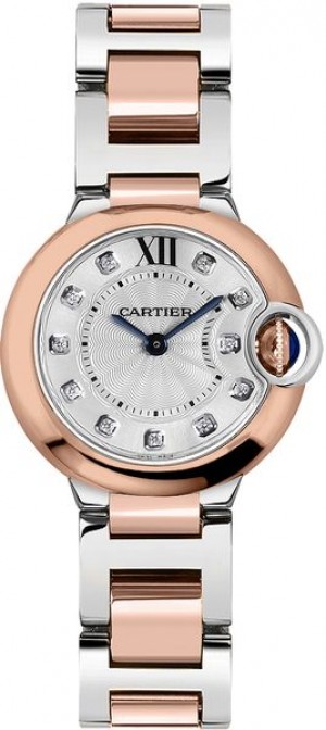 Orologio di lusso Cartier Ballon Bleu Diamond Dial Donna W3BB0005