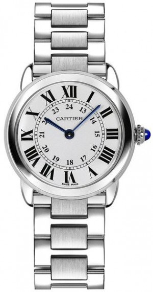 Orologio da donna Cartier Ronde Solo 29mm Steel W6701004