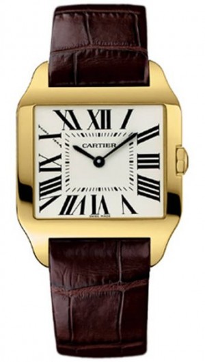 Cartier Santos Dumont Orologio da donna in oro giallo 18k W2009351