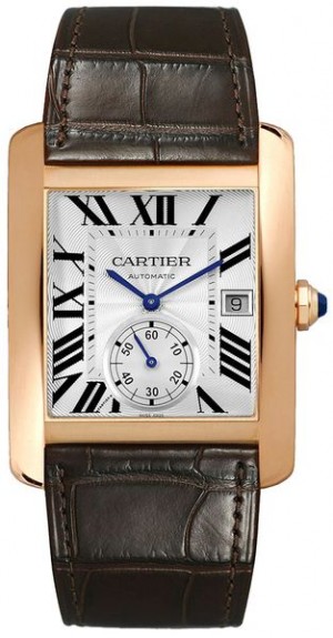 Cartier Tank MC Orologio da uomo in oro rosa massiccio W5330001