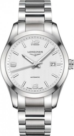 Longines Conquest Classic Silver Dial Orologio da uomo L2.785.4.76.6