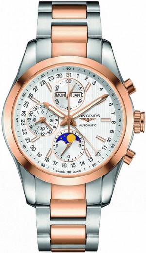 Longines Conquest Classic Silver Dial Orologio di lusso da uomo L2.798.5.72.7