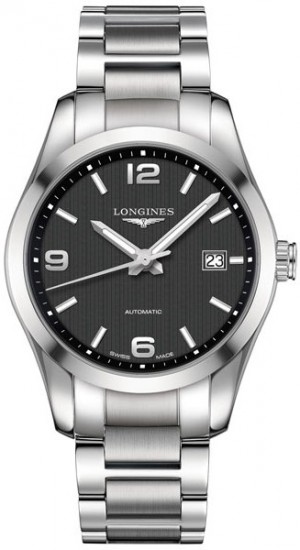 Longines Conquest Classic Black Dial Orologio da uomo con quadrante nero L2.785.4.56.6