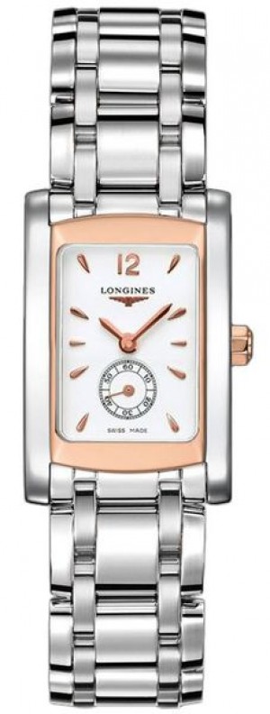 Longines DolceVita White Dial Orologio da donna in oro rosa rosa L5.155.5.18.6