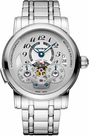 MontBlanc Nicolas Rieussec Cronografo Automatico Uomo Orologio di lusso 107068