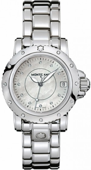 MontBlanc Sport Sport Orologio da donna di lusso in acciaio inossidabile 102362