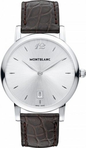 MontBlanc Star Silver Dial Orologio da uomo 108770