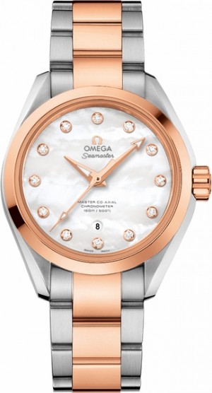 Orologio Omega Seamaster Aqua Terra Diamond Dial Donna 231.20.34.20.55.001