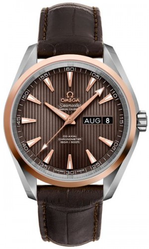 Omega Seamaster Aqua Terra Brown Dial Orologio da uomo 231.23.43.22.06.002