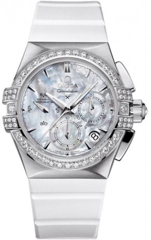 Omega Constellation Double Eagle Chronograph Orologio da donna 121.17.35.50.05.001