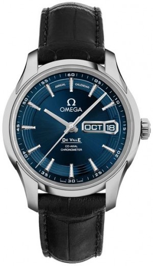 Orologio Omega De Ville Blue Dial Calendario annuale 41mm Uomo 431.33.41.22.03.001
