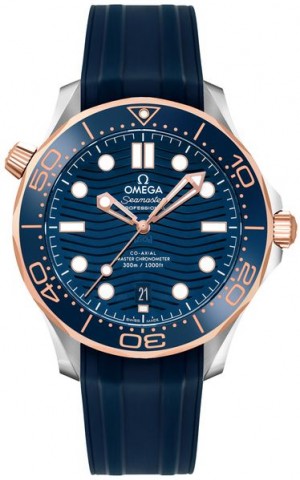 Omega Seamaster Blue Dial 42mm Orologio da uomo 210.22.42.20.03.002