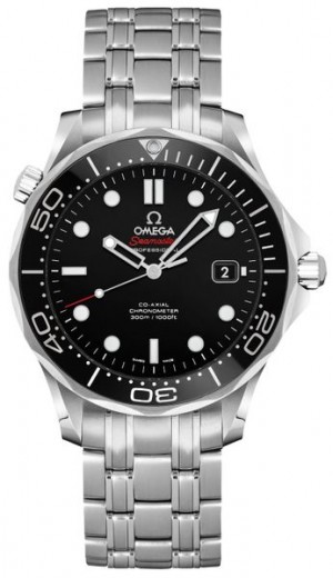 Omega Seamaster Quadrante nero Orologio automatico 212.30.36.20.01.002