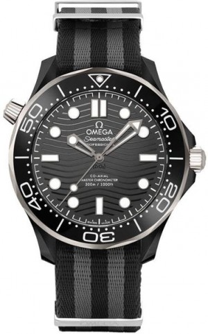 Omega Seamaster Diver 300M Black Dial Orologio da uomo 210.92.44.20.01.002
