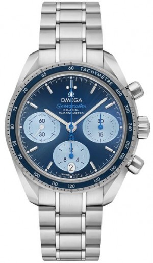 Omega Speedmaster 38 Orbis Blue Dial Orologio da uomo con quadrante blu 324.30.38.50.03.002