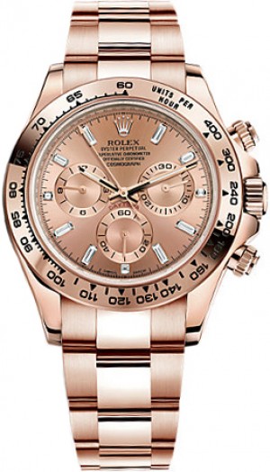 Rolex Cosmograph Daytona Orologio in oro rosa 116505