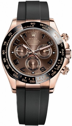 Rolex Cosmograph Daytona Chocolate Dial Orologio da uomo 116515LN