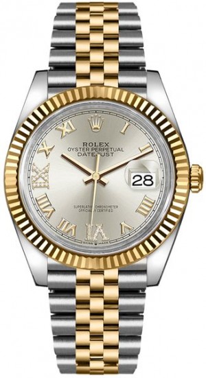 Orologio Rolex Datejust 36 Silver Dial Watch 126233