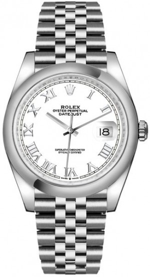 Rolex Datejust 36 Jubilee Bracciale Acciaio Orologio da Uomo 126200