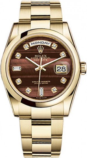 Rolex Day-Date 36 Orologio in oro massiccio 118208