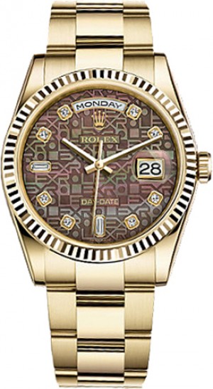 Rolex Day-Date 36 Orologio d'oro giallo 118238