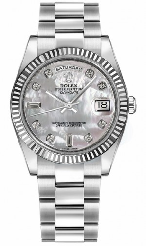Rolex Day-Date 36 Orologio d'oro bianco 118239