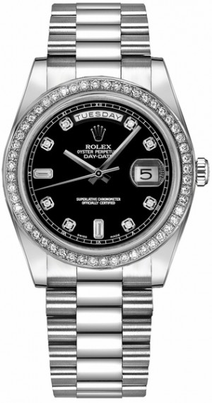 Rolex Day-Date 36 Platinum Orologio da uomo 118346