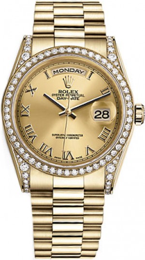Rolex Day-Date 36 Orologio d'oro giallo 118388