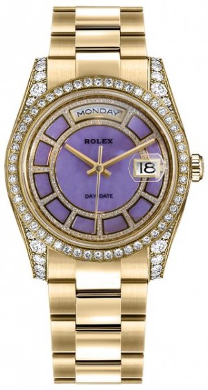Orologio Rolex Day-Date 36 Lavender Dial Watch 118388