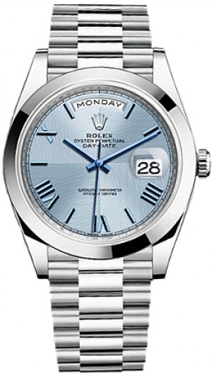 Rolex Day-Date 40 Platinum Orologio da uomo 228206