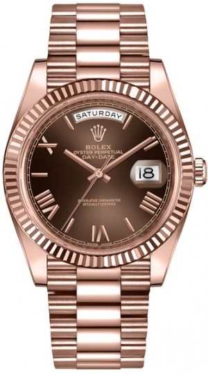 Rolex Day-Date 40 Orologio d'oro da uomo 228235