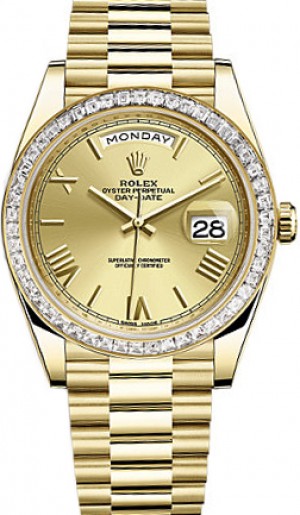 Rolex Day-Date 40 Orologio da uomo in oro massiccio 228398TBR
