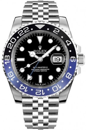 Rolex GMT-Master II Batman Jubilee Orologio da uomo 126710BLNR