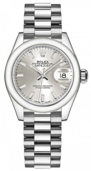 Rolex Lady-Datejust 28 Indicatori orari Orologio da donna 279166