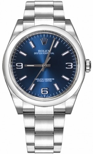Rolex Oyster Perpetual 36 Blue Dial Orologio automatico da donna 116000
