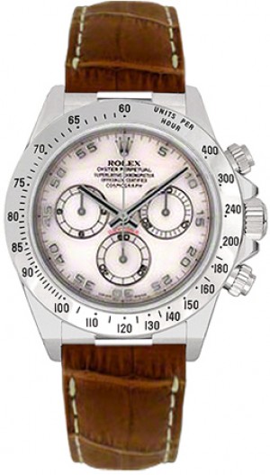 Rolex Cosmograph Daytona Orologio da Uomo con quadrante in madreperla 116519