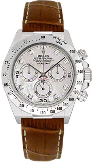 Rolex Cosmograph Daytona Diamond Dial Orologio da uomo 116519