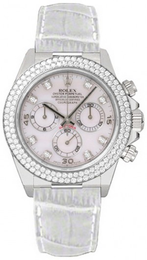 Rolex Cosmograph Daytona Orologio in oro bianco 116589